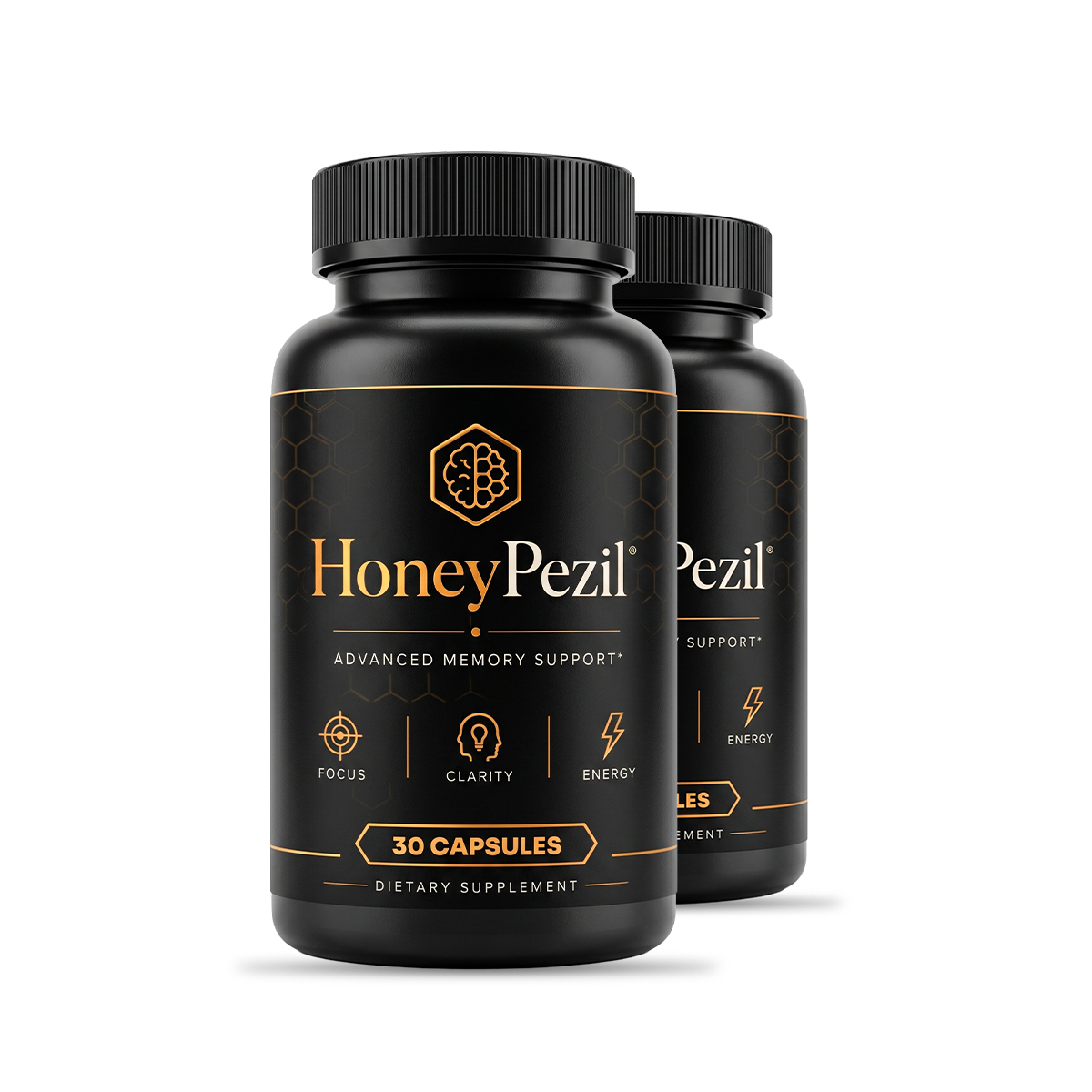 HoneyPezil supplement — 2 bottle package