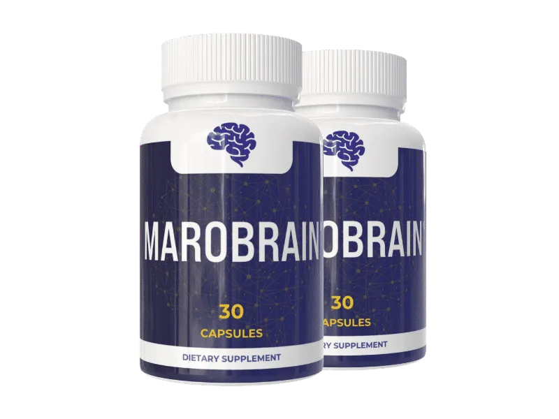 MaroBrain supplement — 2 bottle package