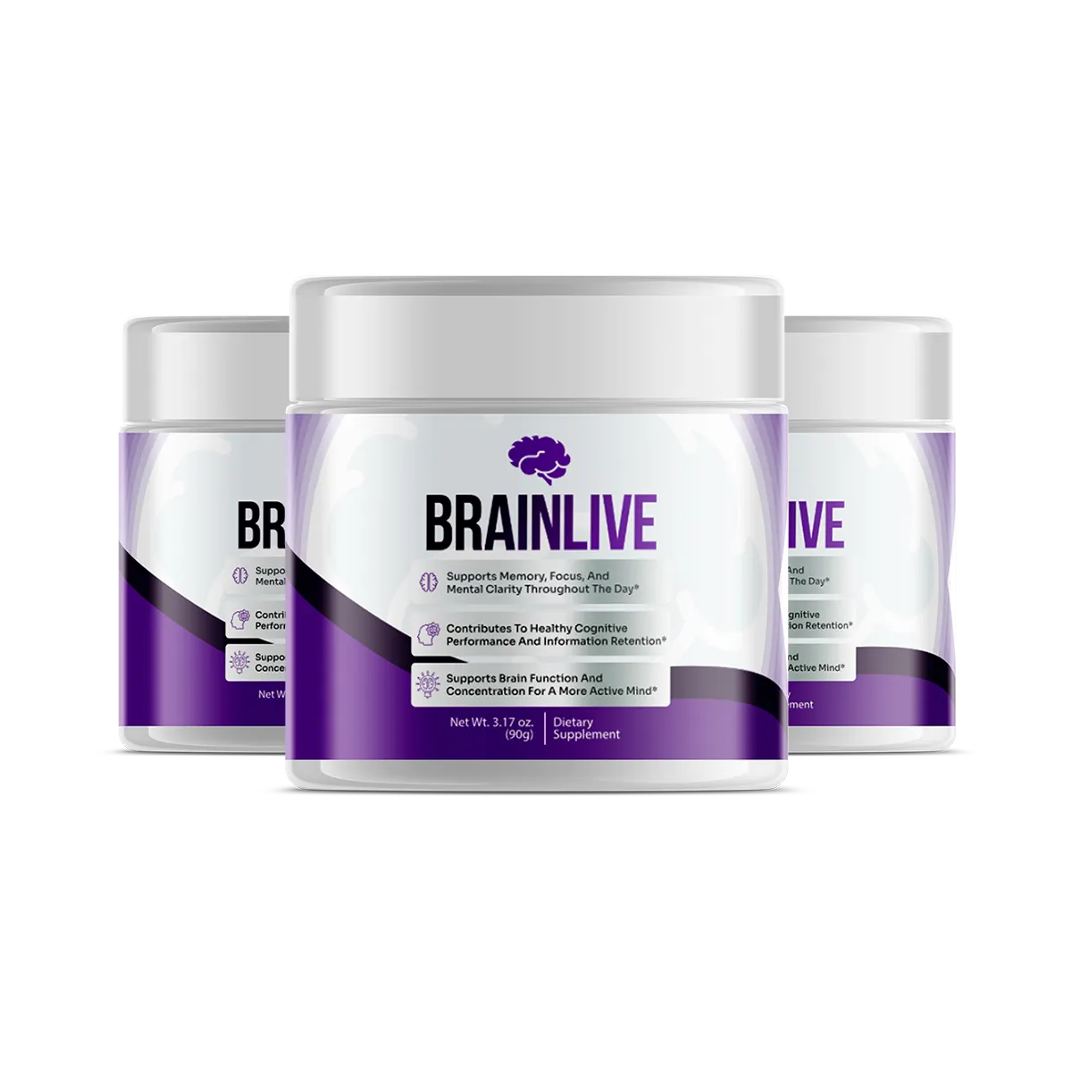 BrainLive supplement — 2 bottle package