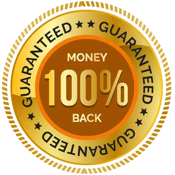 60-day satisfaction guarantee seal