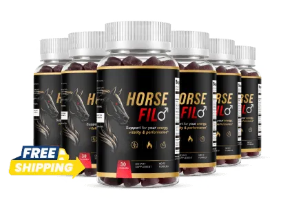 HorseFil Gummies 6 bottle package
