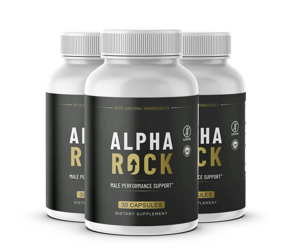 AlphaRock 3 bottles